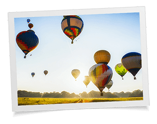 single clubs hot air balloon event